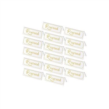 지정석 투명 아크릴 사인