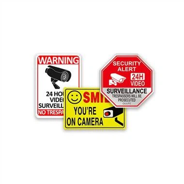 보안 카메라 비디오 감시 표시