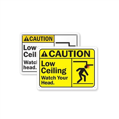 주의 머리를 조심하세요